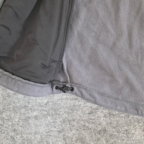 Duluth Trading Co Vest Mens Size‎ XL Gray Full Zip Pockets Outdoors Fleece - Picture 7 of 10